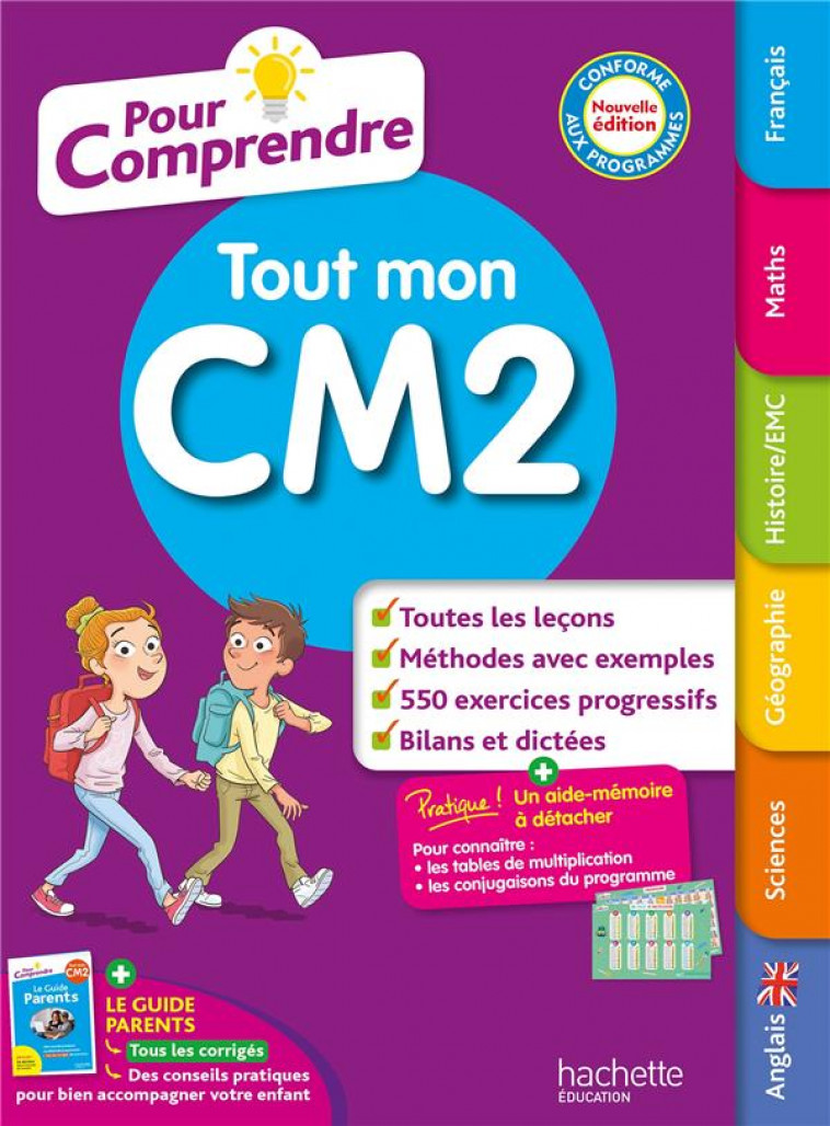 POUR COMPRENDRE TOUT MON CM2 - GUICHARD/HERETE/HUET - HACHETTE