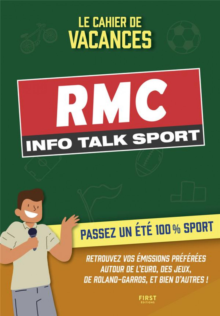 LE CAHIER DE VACANCES RMC 2024 - COLLECTIF - FIRST