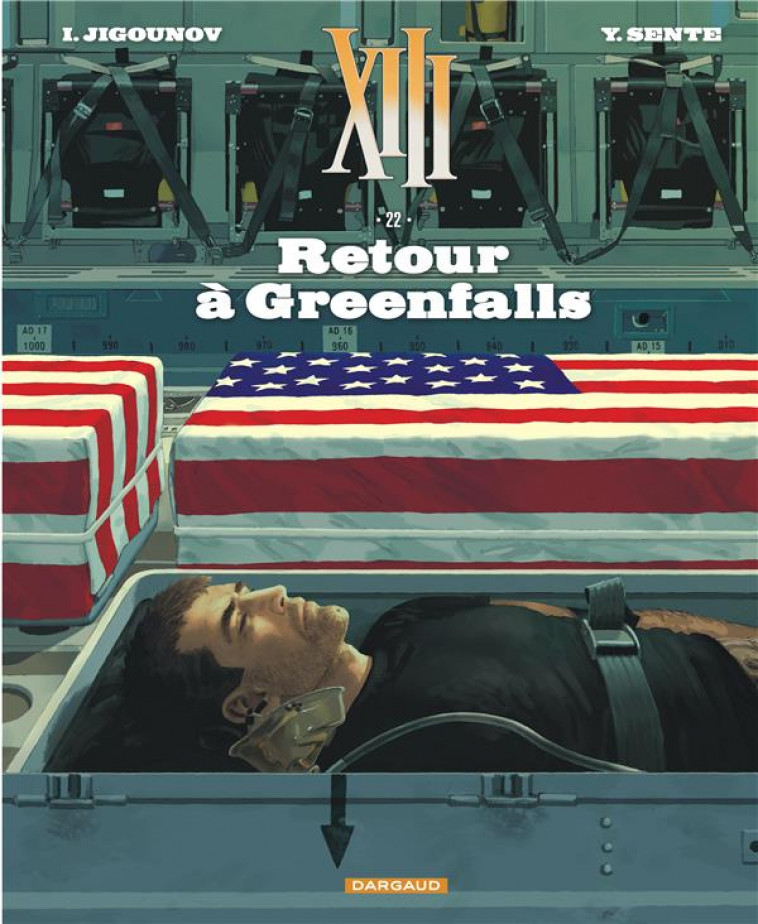 XIII  - TOME 22 - RETOUR A GREENFALLS - SENTE YVES - Dargaud