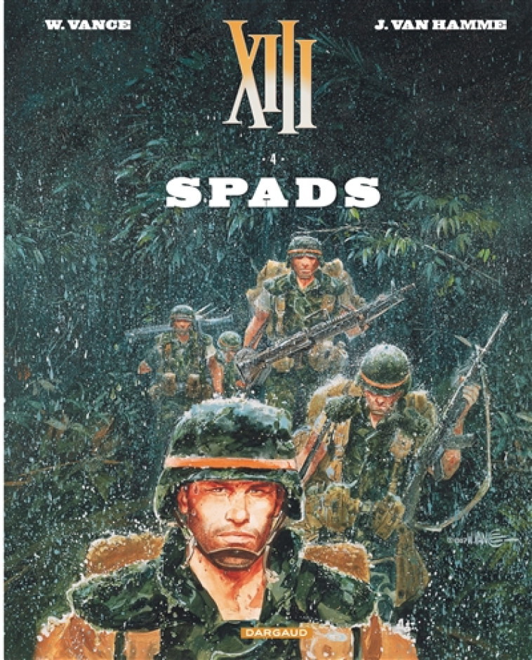 XIII  - TOME 4 - SPADS (NOUVEAU FORMAT) - VANCE/VAN HAMME JEAN - DARGAUD