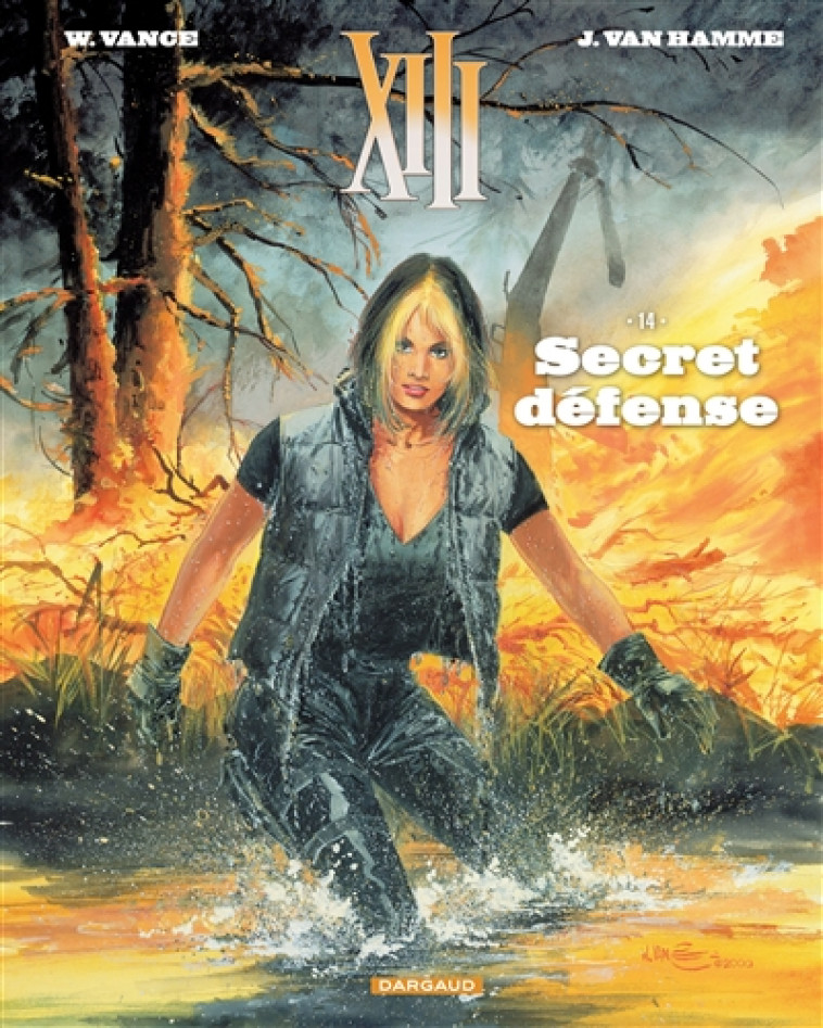 XIII  - TOME 14 - SECRET DEFENSE (NOUVEAU FORMAT) - VAN HAMME JEAN/VANCE - DARGAUD