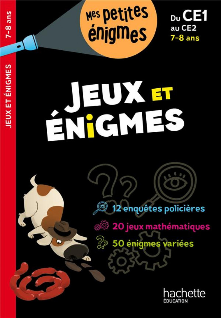 JEUX ET ENIGMES - DU CE1 AU CE2 - CAHIER DE VACANCES 2024 - BERGER/LECREUX - HACHETTE