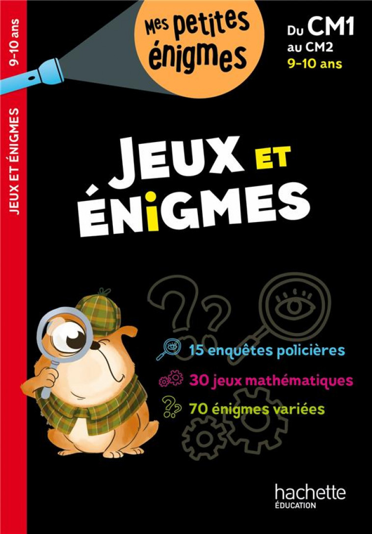 JEUX ET ENIGMES - DU CM1 AU CM2 - CAHIER DE VACANCES 2024 - BERGER ERIC - HACHETTE