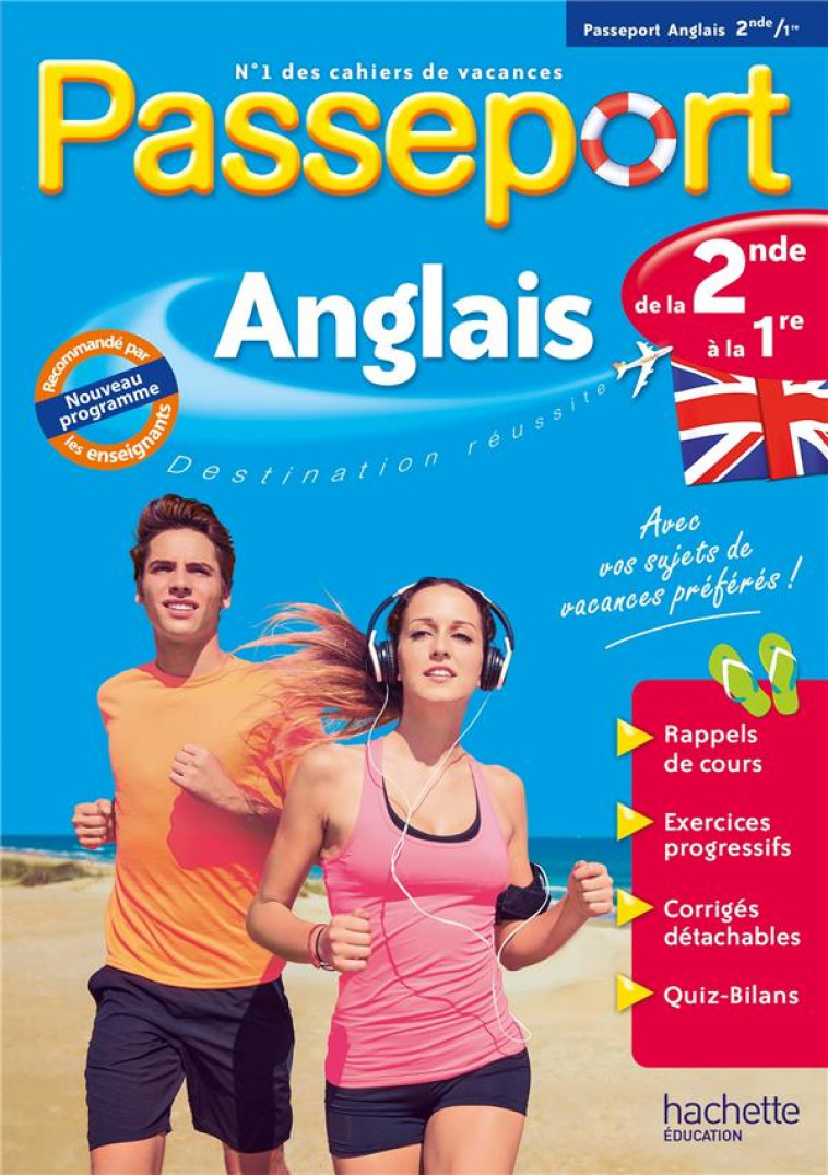 PASSEPORT - ANGLAIS - DE LA 2DE A LA 1RE - CAHIER DE VACANCES 2024 - SUSSEL ANNIE - HACHETTE