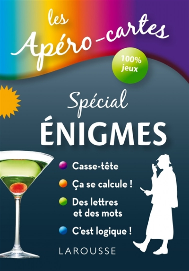 APERO-CARTES, SPECIAL ENIGMES - COLLECTIF - Larousse