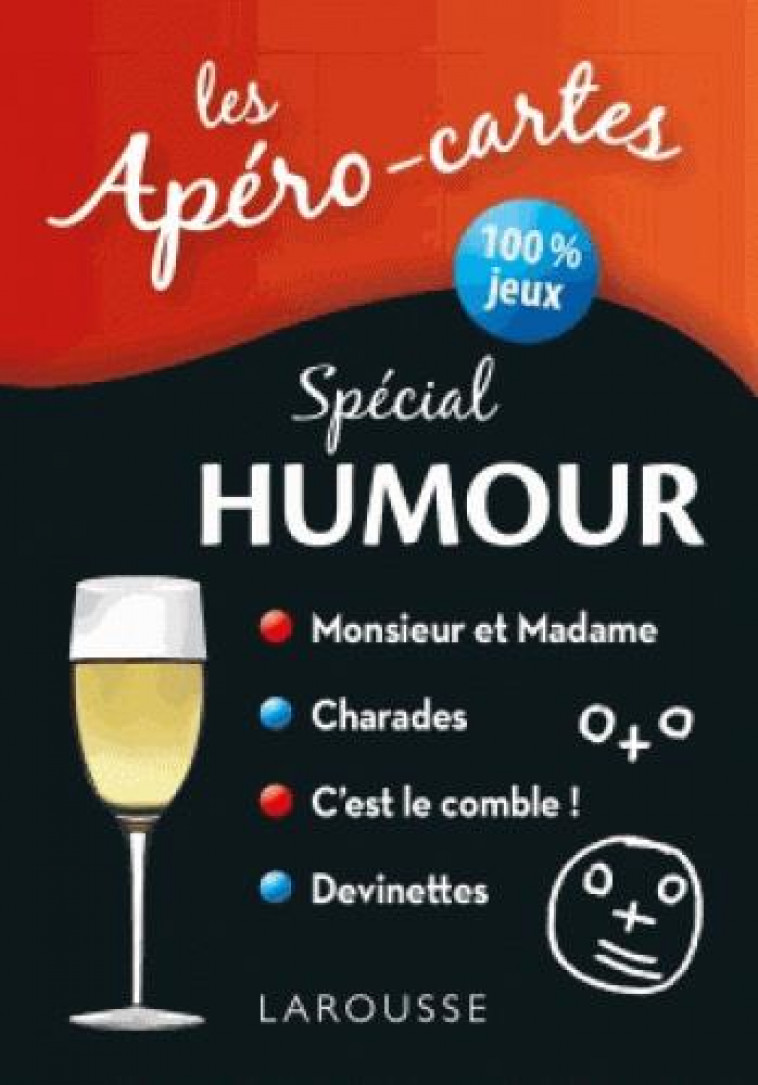 APERO-CARTES SPECIAL HUMOUR - COLLECTIF - Larousse