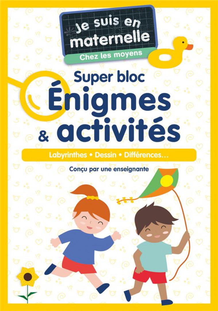 JE SUIS EN MATERNELLE - JE SUIS EN MATERNELLE, CHEZ LES MOYENS - SUPER BLOC ENIGMES & ACTIVITES - LA - CHEF D-HOTEL - FLAMMARION