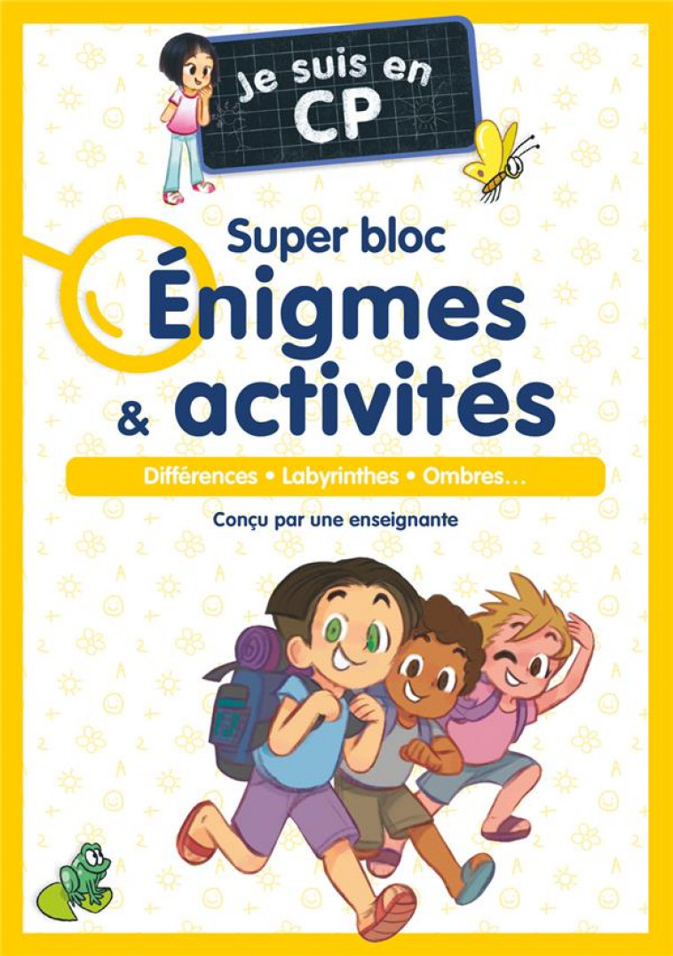 JE SUIS EN CP - JE SUIS EN CP - SUPER BLOC ENIGMES & ACTIVITES - DIFFERENCES - LABYRINTHES - OMBRES. - MAGDALENA/CASTERS - FLAMMARION