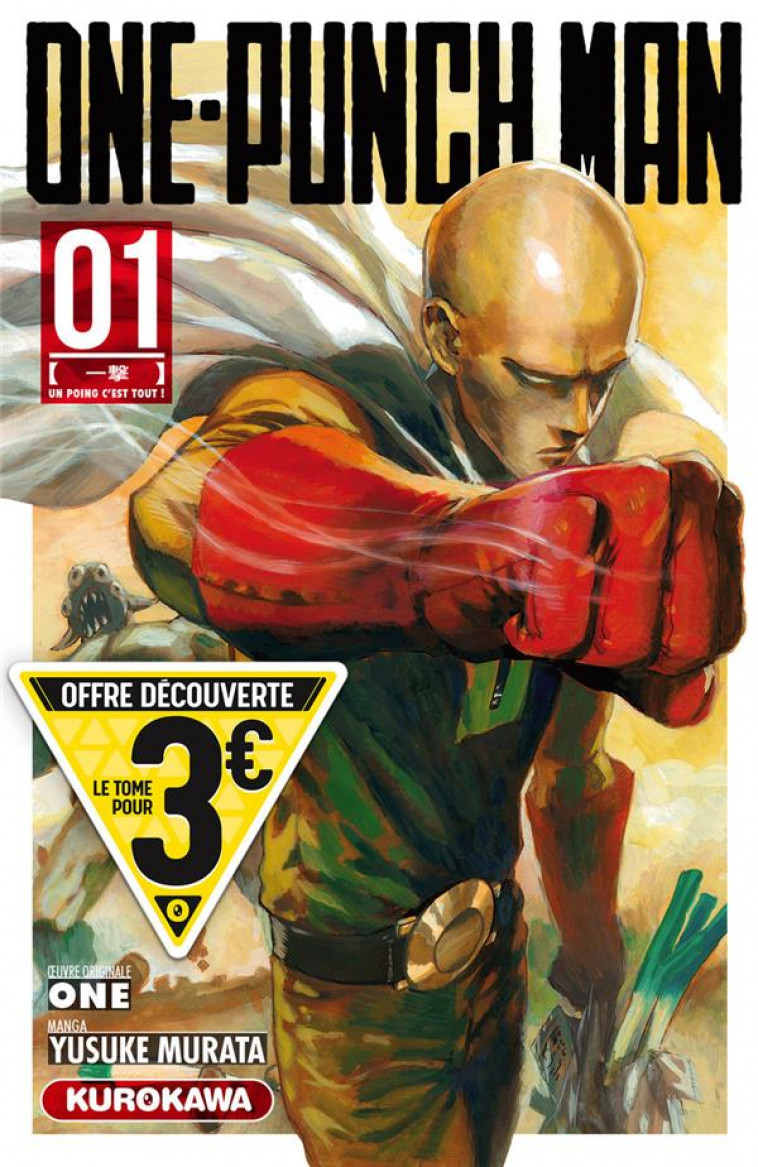 ONE-PUNCH MAN - TOME 1 - ONE/MURATA - KUROKAWA