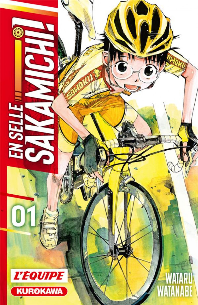 EN SELLE, SAKAMICHI ! - TOME 1 - WATANABE WATARU - KUROKAWA