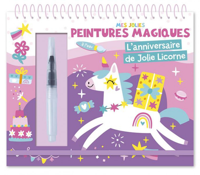 MES JOLIES PEINTURES MAGIQUES - ANNIVERSAIRE DES LICORNES - ATELIER CLORO - 1 2 3 SOLEIL