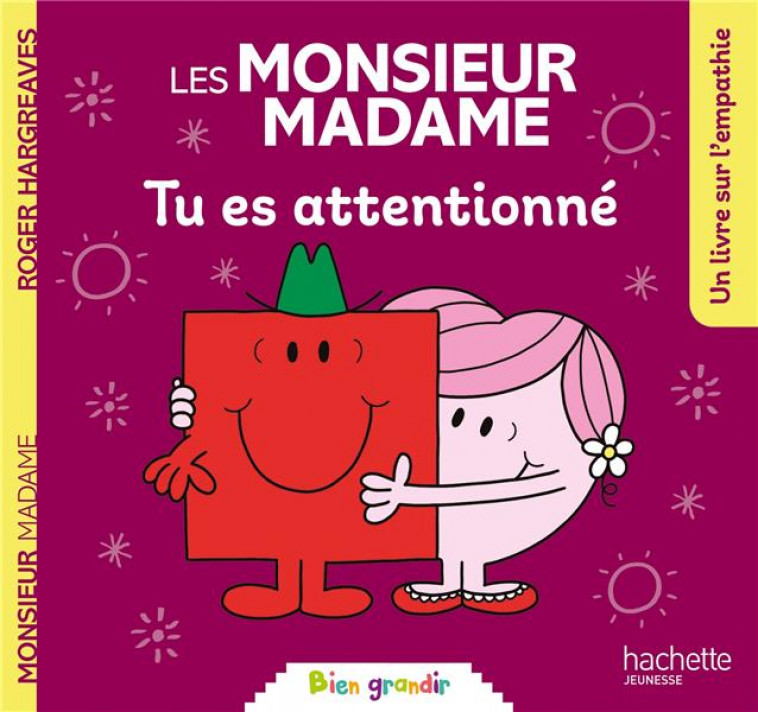 LES MONSIEUR MADAME - TU ES ATTENTIONNE - COLLECTION BIEN GRANDIR - SANRIO - HACHETTE