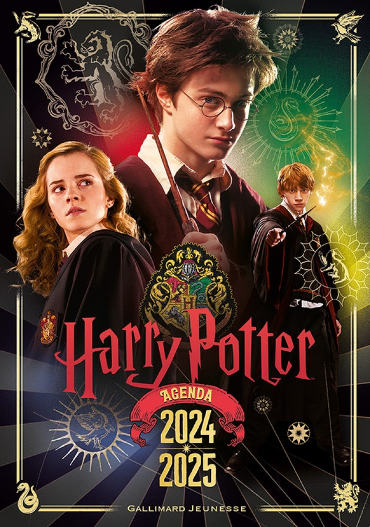 AGENDA OFFICIEL HARRY POTTER 2024-2025 - COLLECTIFS JEUNESSE - NC