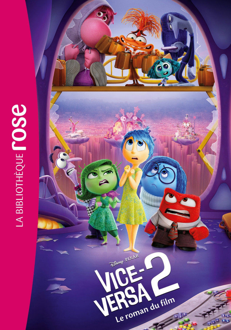 Bibliothèque Disney - Vice-Versa 2 - Le roman du film - Disney Disney - HACHETTE JEUN.