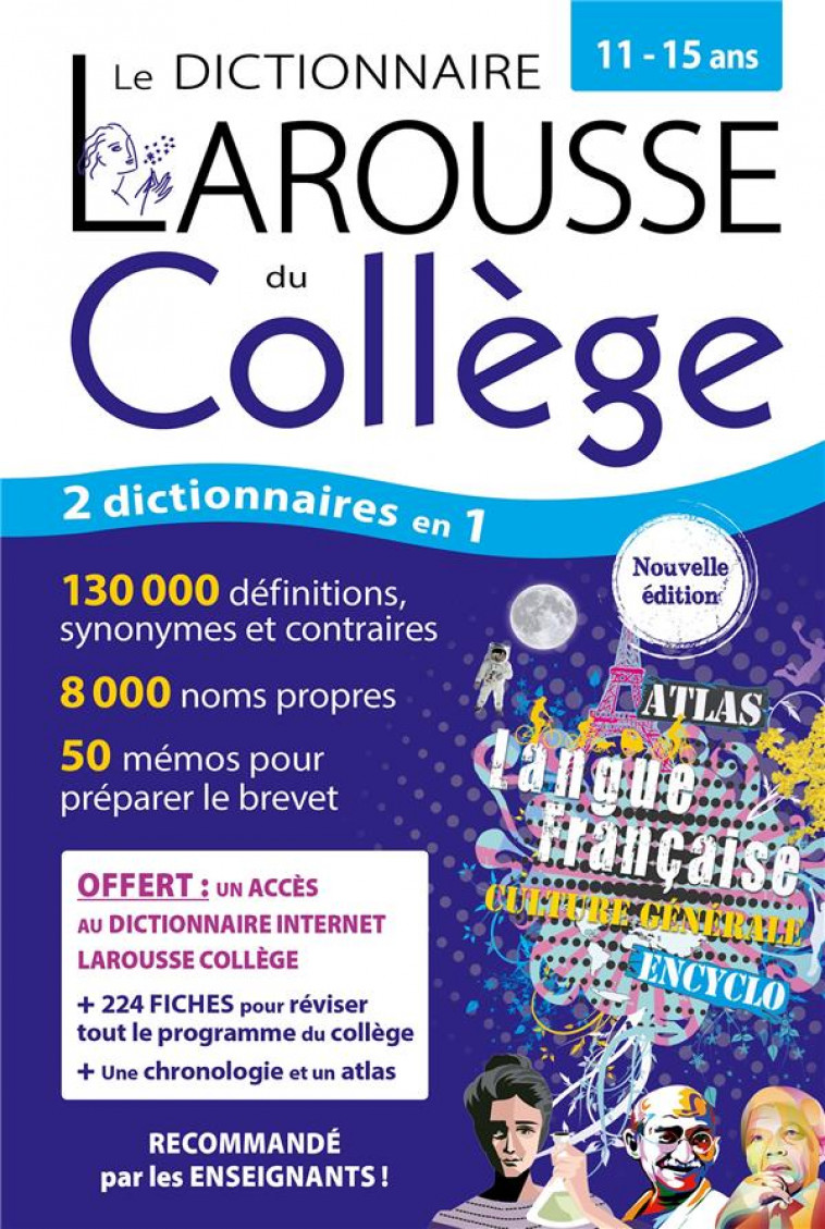 LE DICTIONNAIRE LAROUSSE DU COLLEGE ET SON DICTIONNAIRE EN LIGNE - 11/15 ANS - COLLECTIF - LAROUSSE