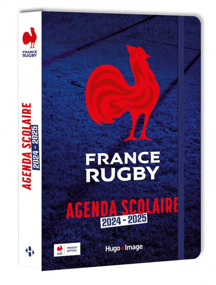 AGENDA SCOLAIRE OFFICIEL FRANCE RUGBY 2024-2025 - FFR - NC