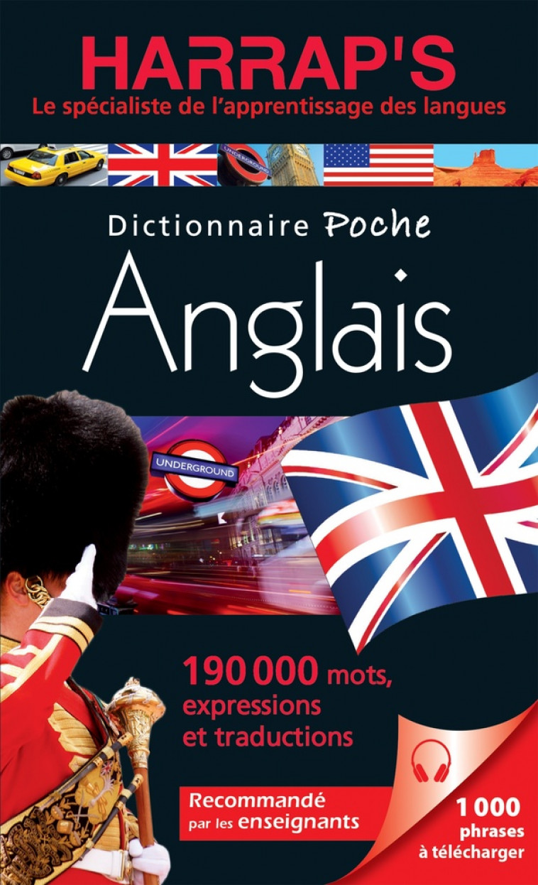 HARRAP-S DICTIONNAIRE POCHE ANGLAIS - COLLECTIF - LAROUSSE