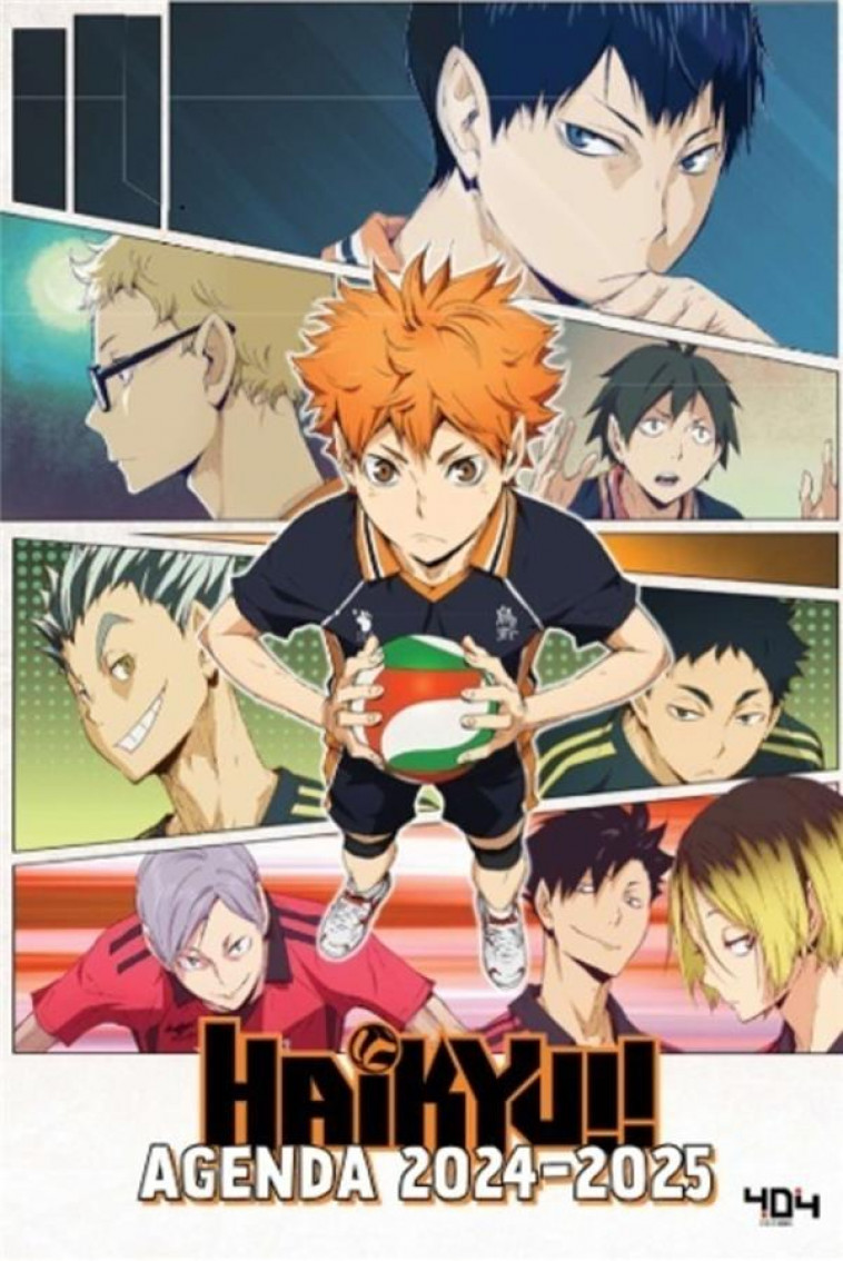 AGENDA HAIKYU!! 2024-2025 - FURUDATE/CRUNCHYROLL - NC