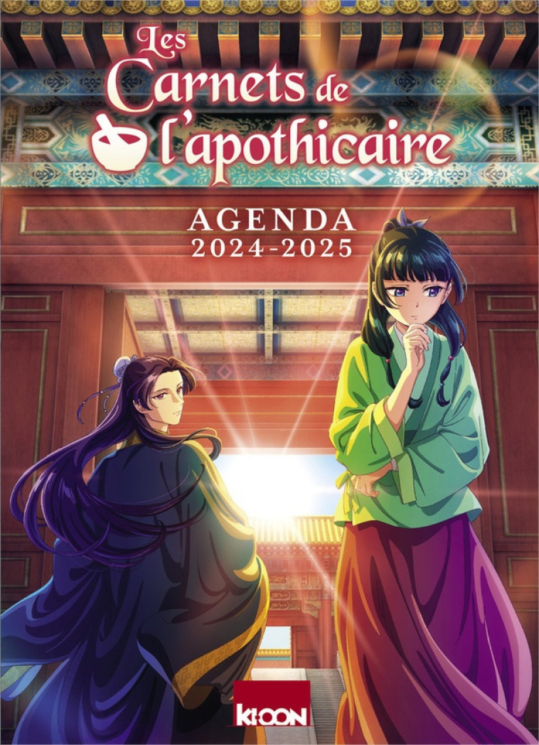 AGENDA LES CARNETS DE L-APOTHICAIRE 2024-2025 - HYUUGA/NANAO - NC