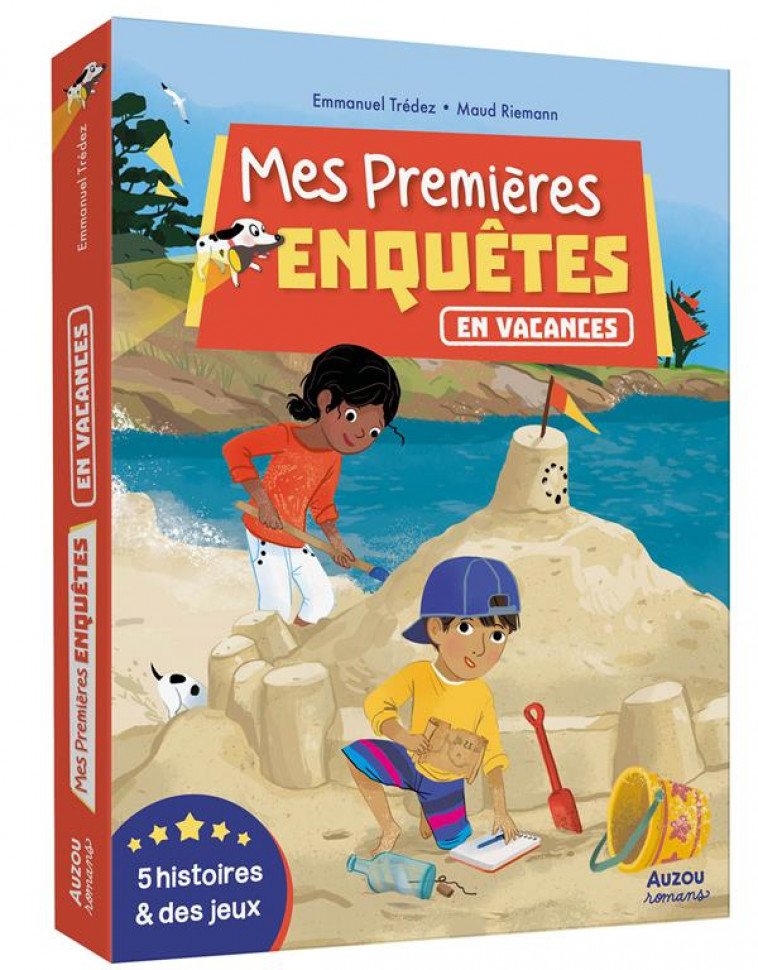 MES PREMIERES ENQUETES - EN VACANCES - 5 HISTOIRES ET DES JEUX - TREDEZ EMMANUEL - PHILIPPE AUZOU