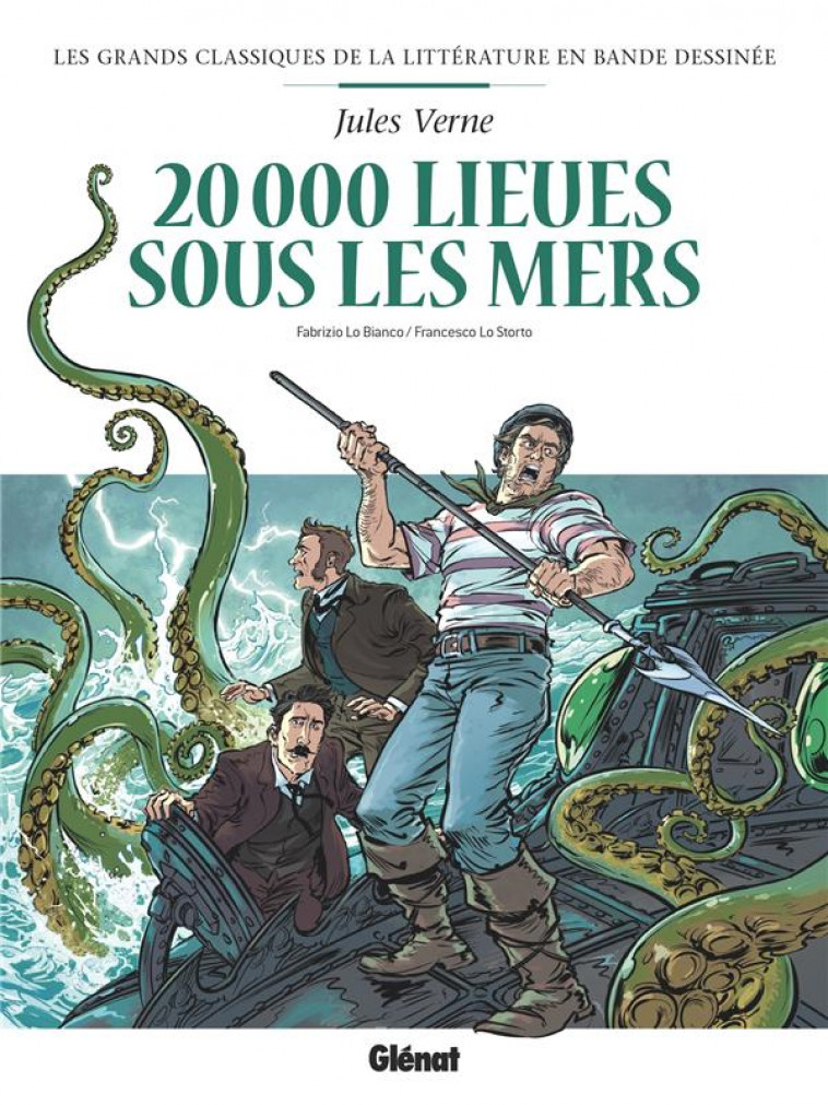 VINGT MILLE LIEUES SOUS LES MERS EN BD - LO BIANCO/LO STORTO - GLENAT