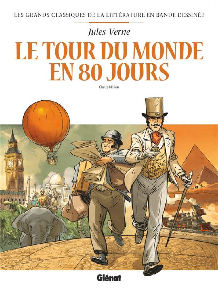 LE TOUR DU MONDE EN 80 JOURS EN BD - MILLIEN/VERNE - GLENAT