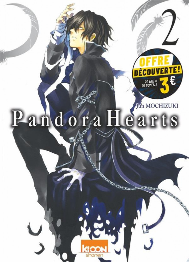 PANDORA HEARTS T02 A 3 EUROS - MOCHIZUKI JUN - KI-OON