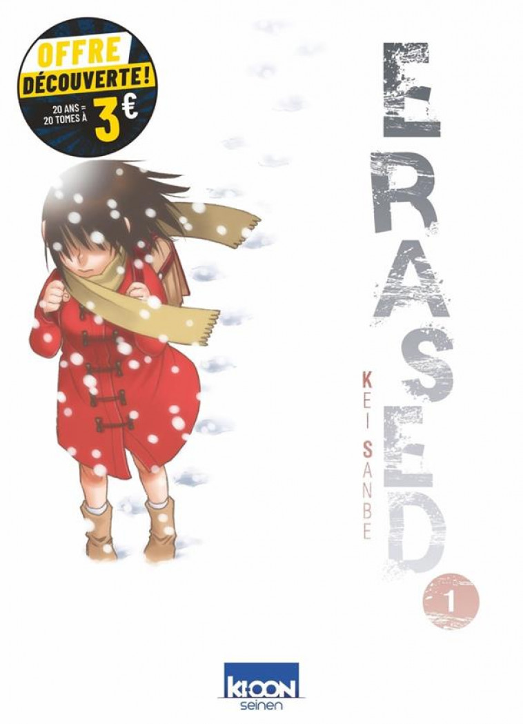 ERASED T01 A 3 EUROS - SANBE KEI - KI-OON