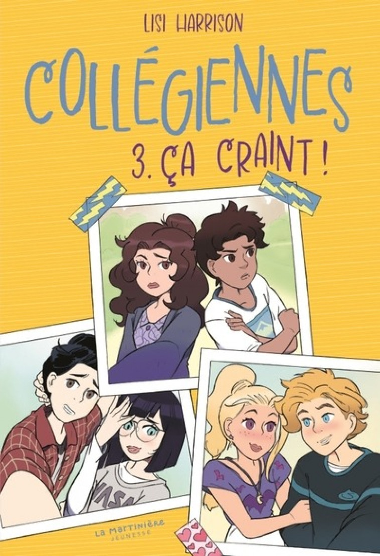 FICTION COLLEGIENNES, TOME 3 - CA CRAINT ! - HARRISON LISI - MARTINIERE BL