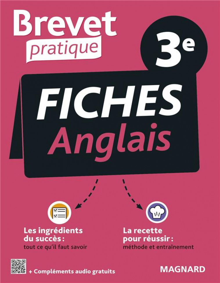 BREVET PRATIQUE : FICHES ANGLAIS 3E BREVET 2022  -  L'ESSENTIEL POUR REUSSIR L'ANGLAIS 3E EN 35 FICHES EFFICACES - NICOL, CAMILLE - MAGNARD