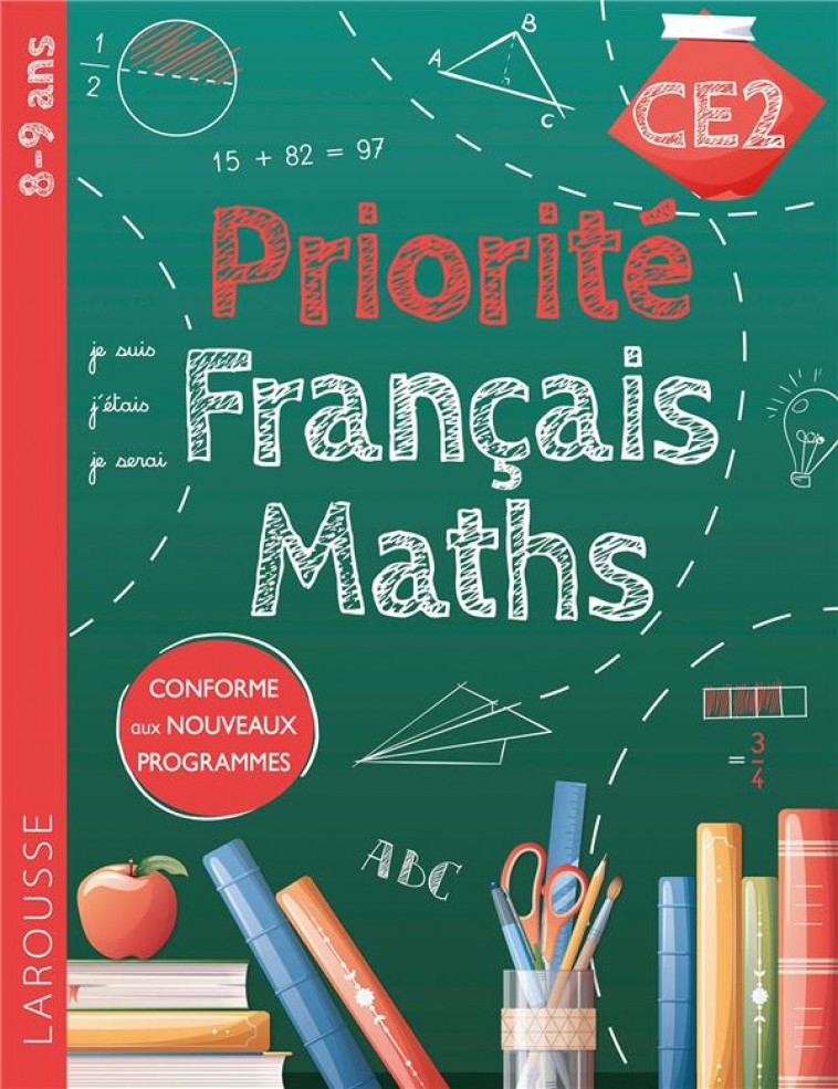 PRIORITE FRANCAIS-MATHS CE2 - COLLECTIF - LAROUSSE