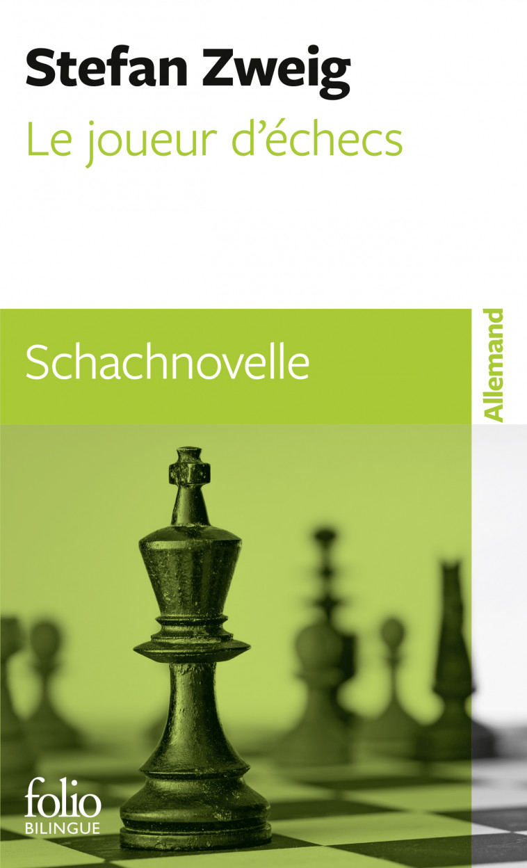 LE JOUEUR D-ECHECS/SCHACHNOVELLE - ZWEIG STEFAN - FOLIO