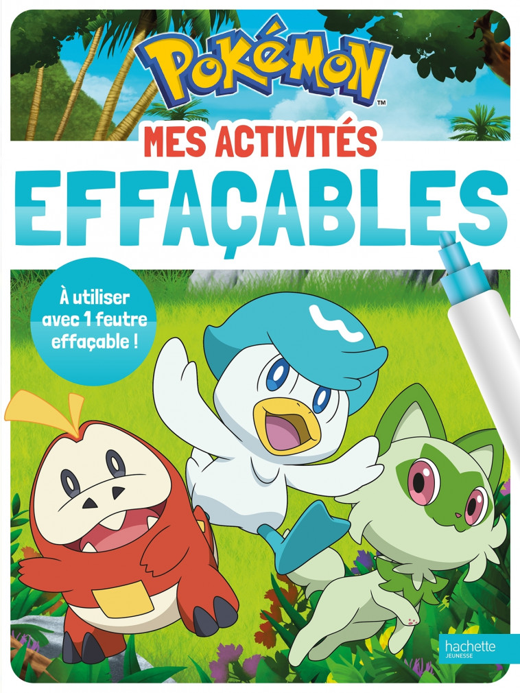 Pokémon - Mes activités effaçables - Pokémon Company The,   - HACHETTE JEUN.