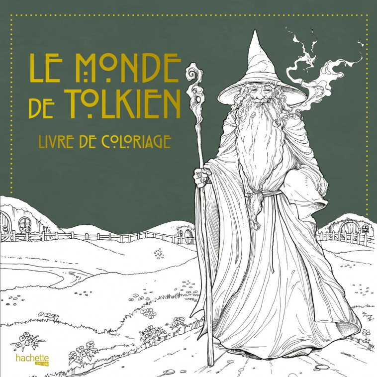 Le monde de Tolkien - Livre de coloriage - Ambrus Victor, Davis John, Mazzara Mauro, Miller Ian, Piparo Andrea - HACHETTE HEROES