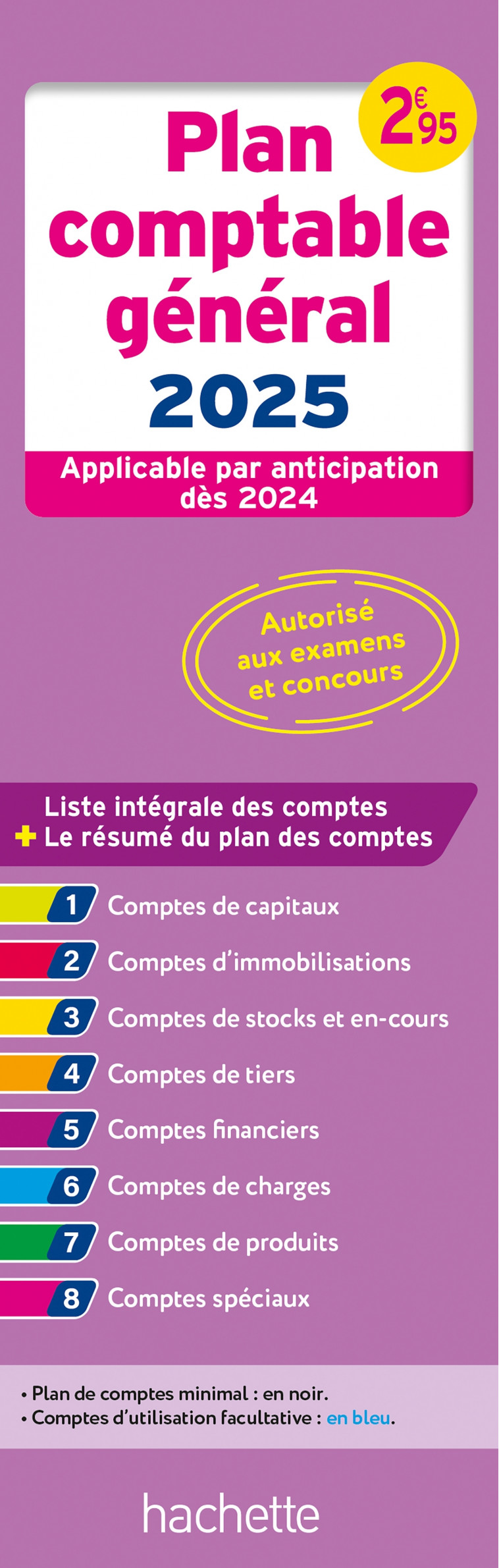 Plan comptable général - PCG 2025 (autorisé aux examens et concours) - Meyer Gilles - HACHETTE EDUC