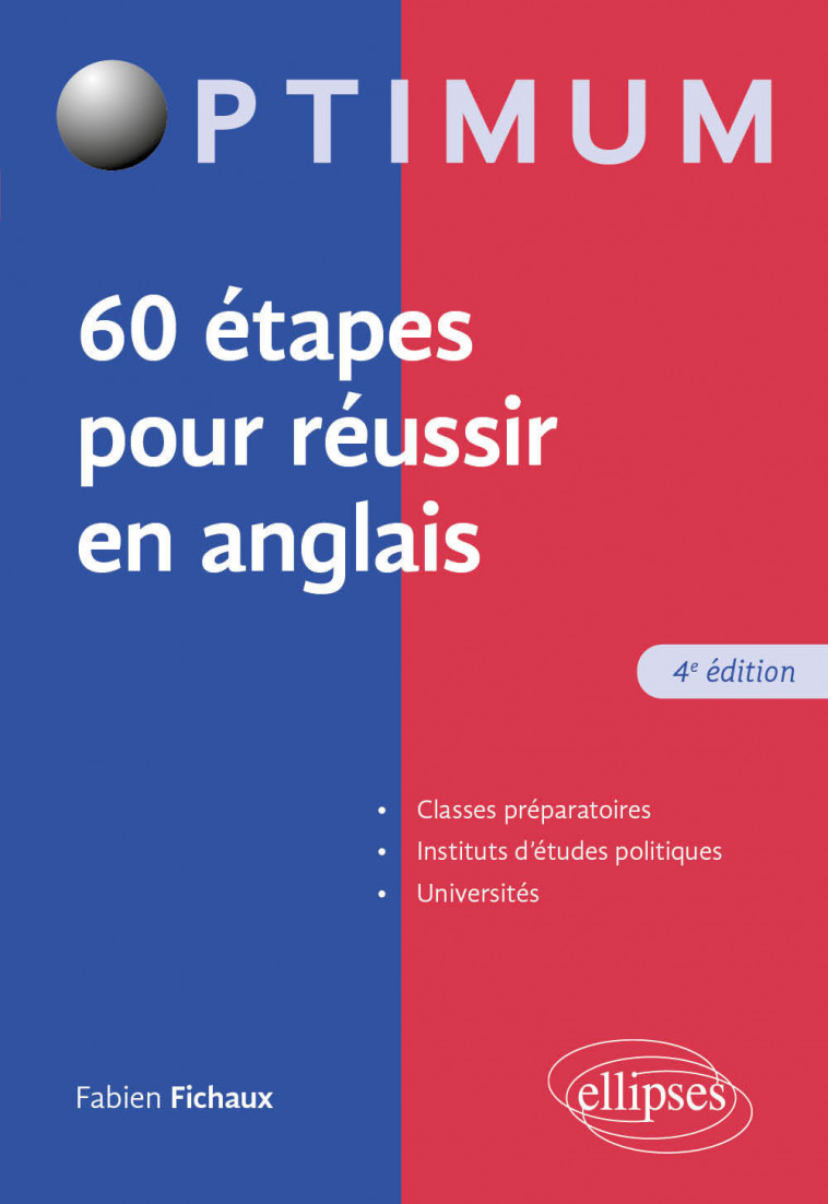 60 étapes pour réussir en anglais - 4e édition - Fichaux Fabien - ELLIPSES