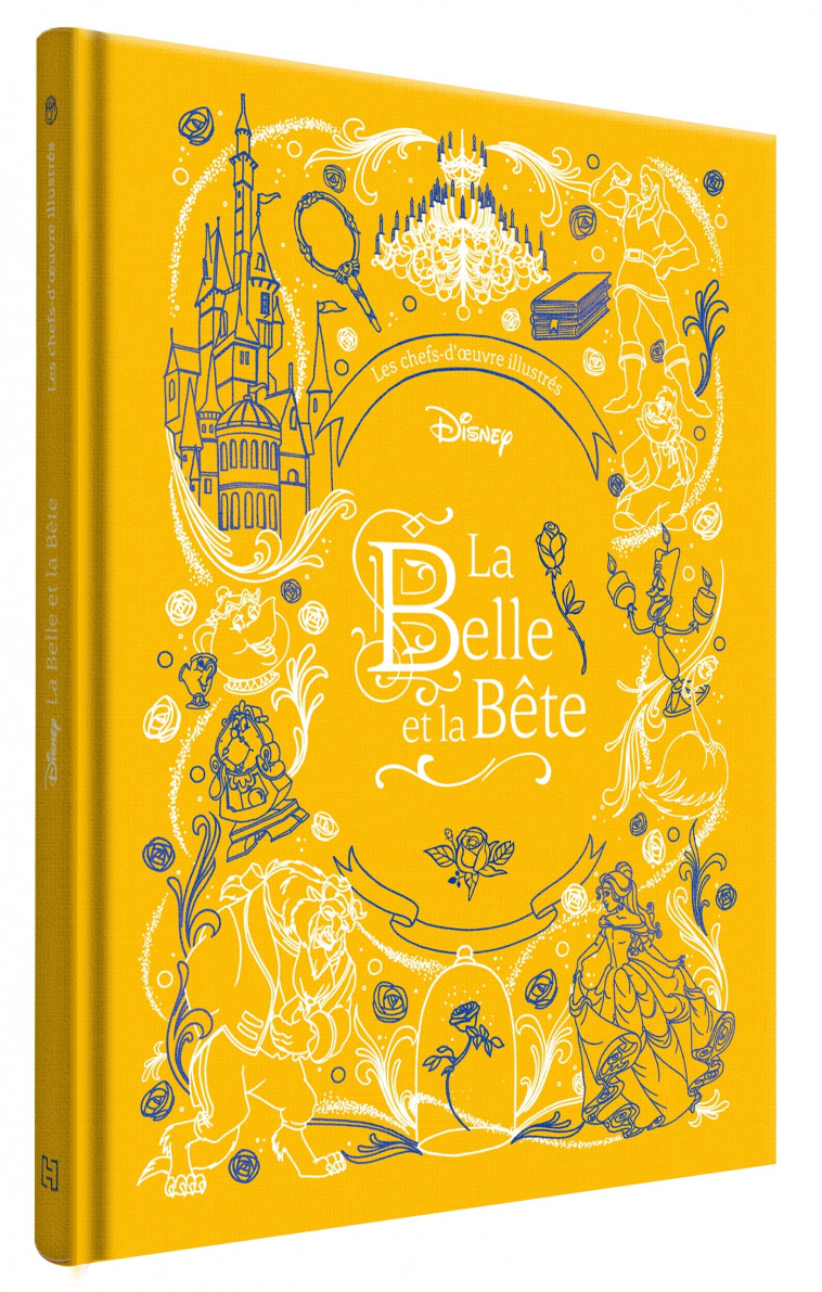 LA BELLE ET LA BÊTE - Les Chefs-d'oeuvre Illustrés Disney - Disney Princesses - XXX - DISNEY HACHETTE