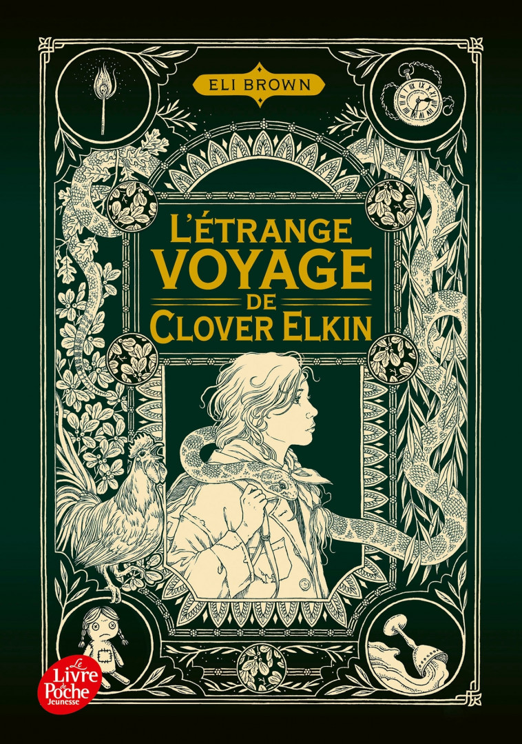 L'étrange voyage de Clover Elkin - BROWN Eli, Van den Dries Sidonie - POCHE JEUNESSE