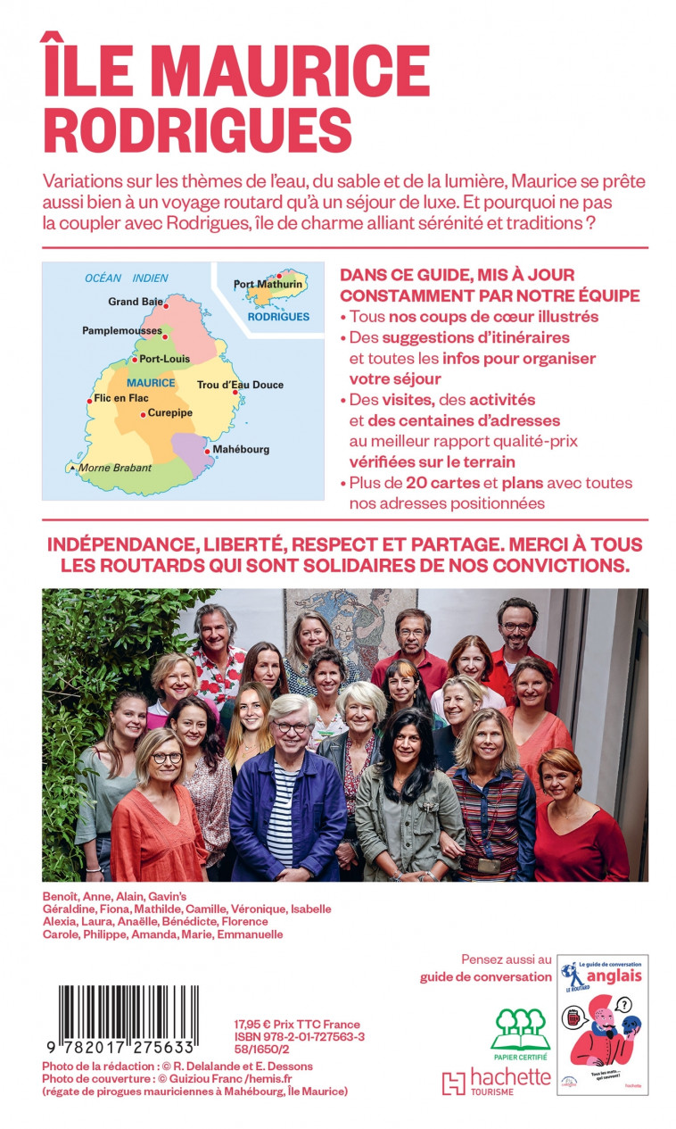 Guide du Routard Île Maurice et Rodrigues 2025/26 -   - HACHETTE TOURI