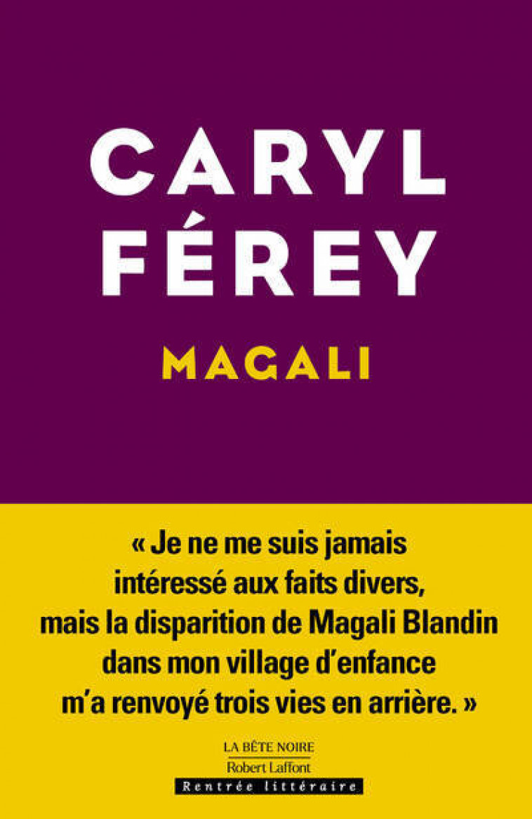 Magali - Ferey Caryl - ROBERT LAFFONT