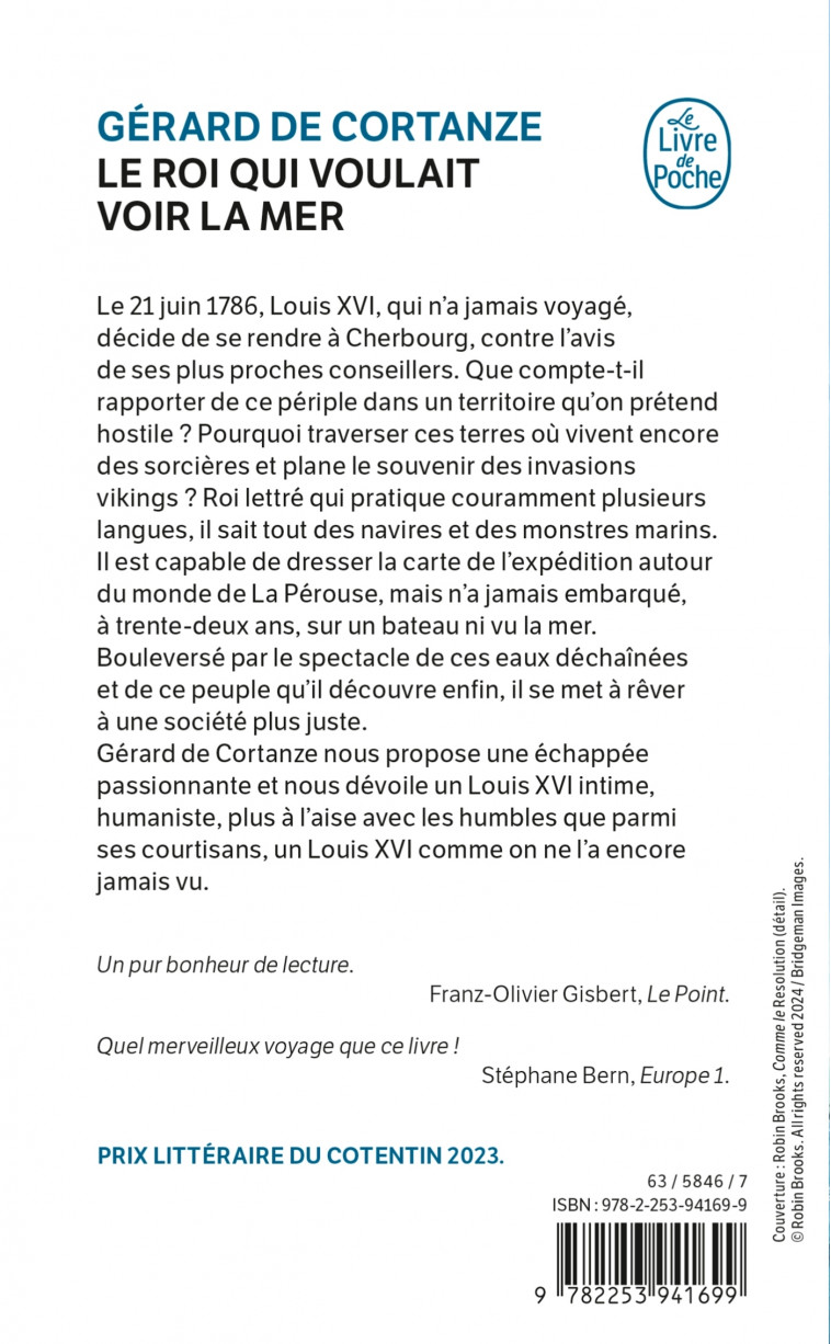 Le Roi qui voulait voir la mer - Cortanze Gérard - LGF