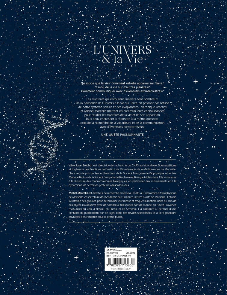 L'Univers et la Vie - Marcelin Michel, BRECHOT Véronique - EPA