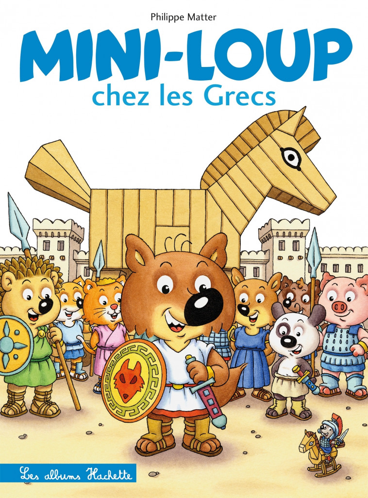 Mini-Loup chez les Grecs - Matter Philippe - HACHETTE ENFANT