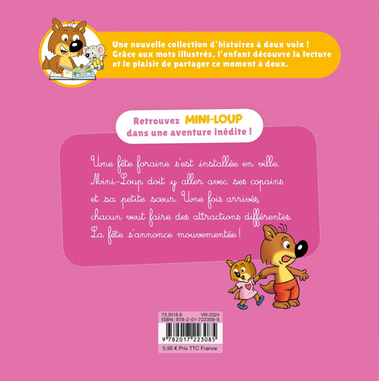 Mini-Loup - Je lis avec toi ! - À la fête foraine - Matter Philippe - HACHETTE ENFANT