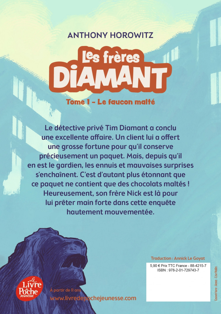 Les frères Diamant - Tome 1 - Horowitz Anthony, Le Goyat Annick - POCHE JEUNESSE