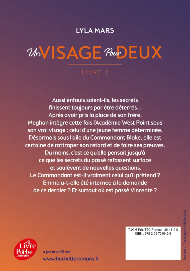 Un visage pour deux - Tome 2 - Lyla Mars - POCHE JEUNESSE