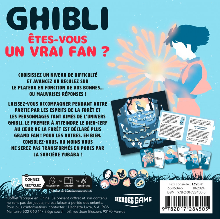 GHIBLI - Êtes-vous un vrai fan ? - Rodolphe Massé - HACHETTE HEROES