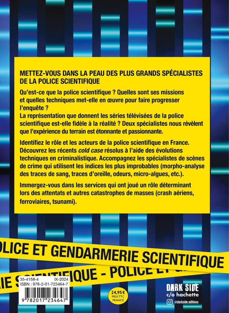 Police scientifique NED - Benoit Maillard, Sébastien Aguilar - DARK SIDE