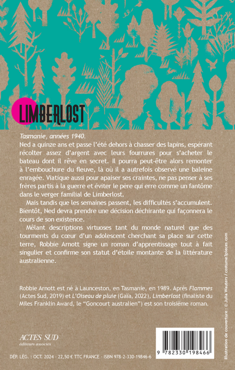 Limberlost -  ARNOTT ROBBIE/MANCEAU LAURE, Robbie Arnott, Laure Manceau - GAIA