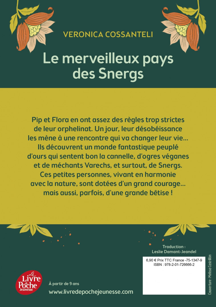 Le merveilleux pays des Snergs - Veronica Cossanteli, Edward Augustine Wyke-Smith, Leslie Damant-Jeandel - POCHE JEUNESSE